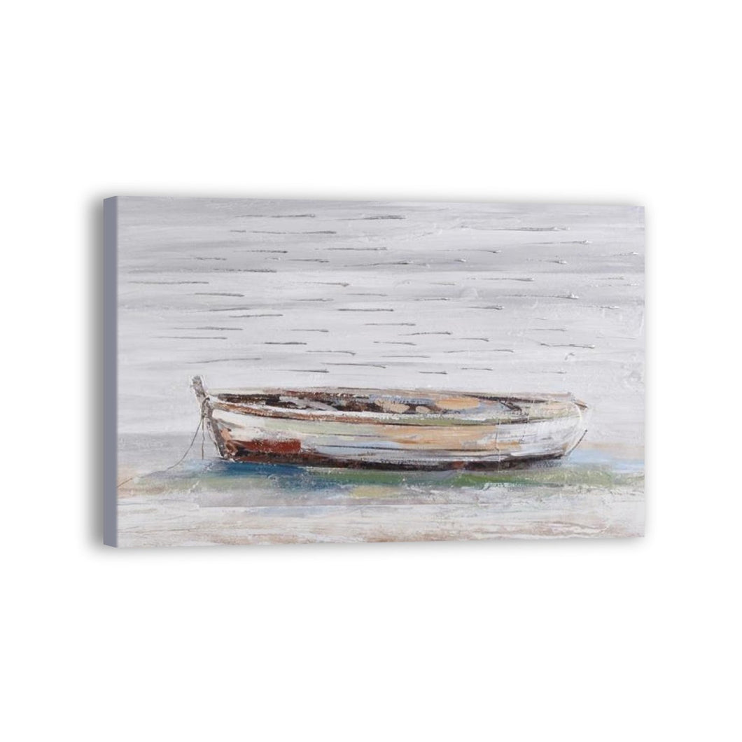 Boat Hand Painted Oil Painting / Canvas Wall Art UK HD07568