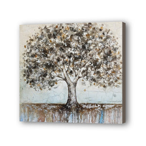 Tree Hand Painted Oil Painting / Canvas Wall Art UK HD07571