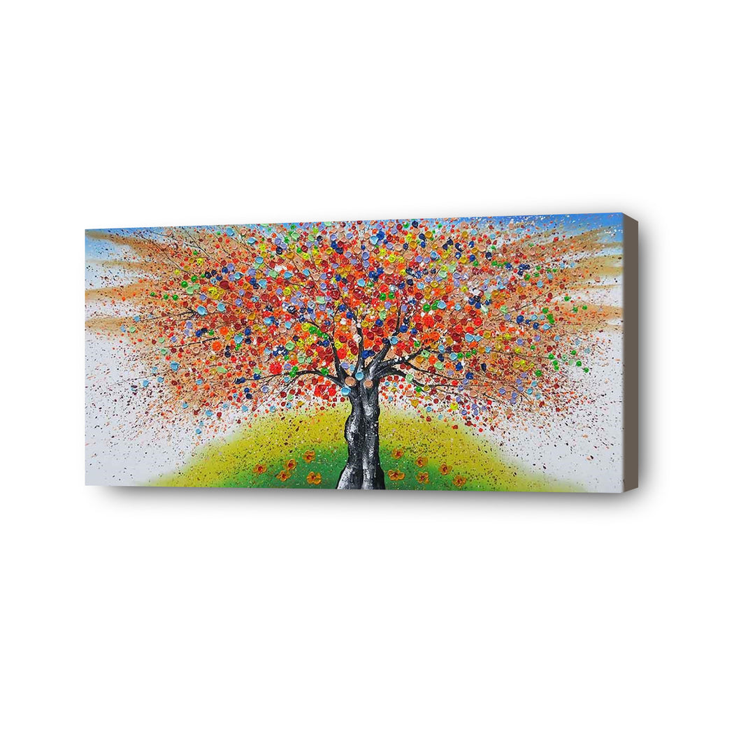 Tree Hand Painted Oil Painting / Canvas Wall Art HD07579