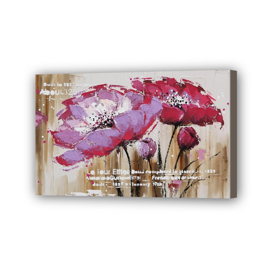 Flower Hand Painted Oil Painting / Canvas Wall Art UK HD07588