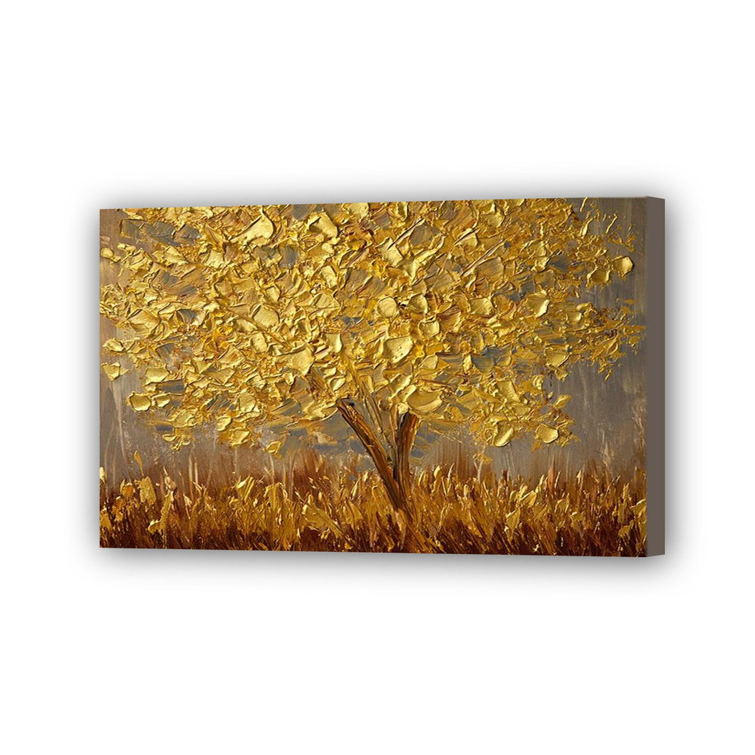 Tree Hand Painted Oil Painting / Canvas Wall Art UK HD07609