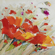 Load image into Gallery viewer, Flower Hand Painted Oil Painting / Canvas Wall Art UK HD07625
