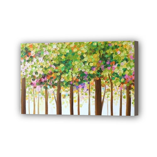 Tree Hand Painted Oil Painting / Canvas Wall Art UK HD07626