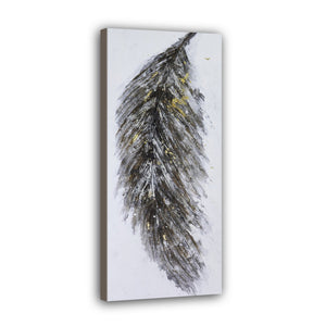 Feather Hand Painted Oil Painting / Canvas Wall Art UK HD07663