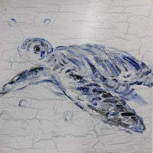 Load image into Gallery viewer, Tortoise Hand Painted Oil Painting / Canvas Wall Art UK HD07671
