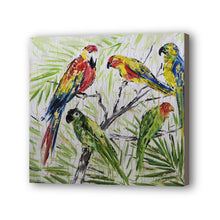 Load image into Gallery viewer, Parrot Hand Painted Oil Painting / Canvas Wall Art UK HD07727
