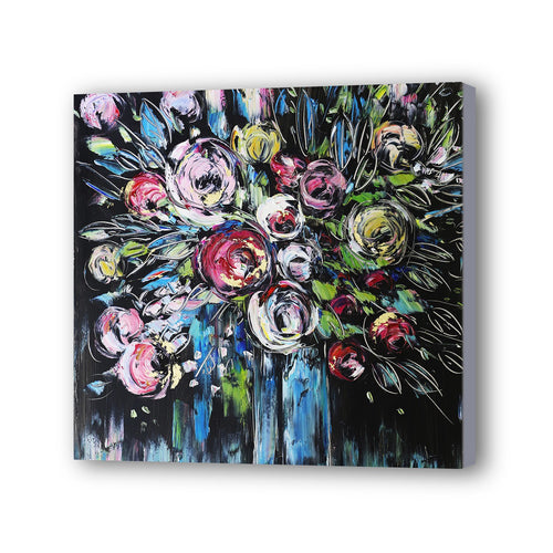 Flower Hand Painted Oil Painting / Canvas Wall Art UK HD07730