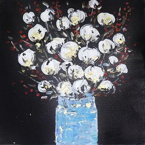 Flower Hand Painted Oil Painting / Canvas Wall Art UK HD07731