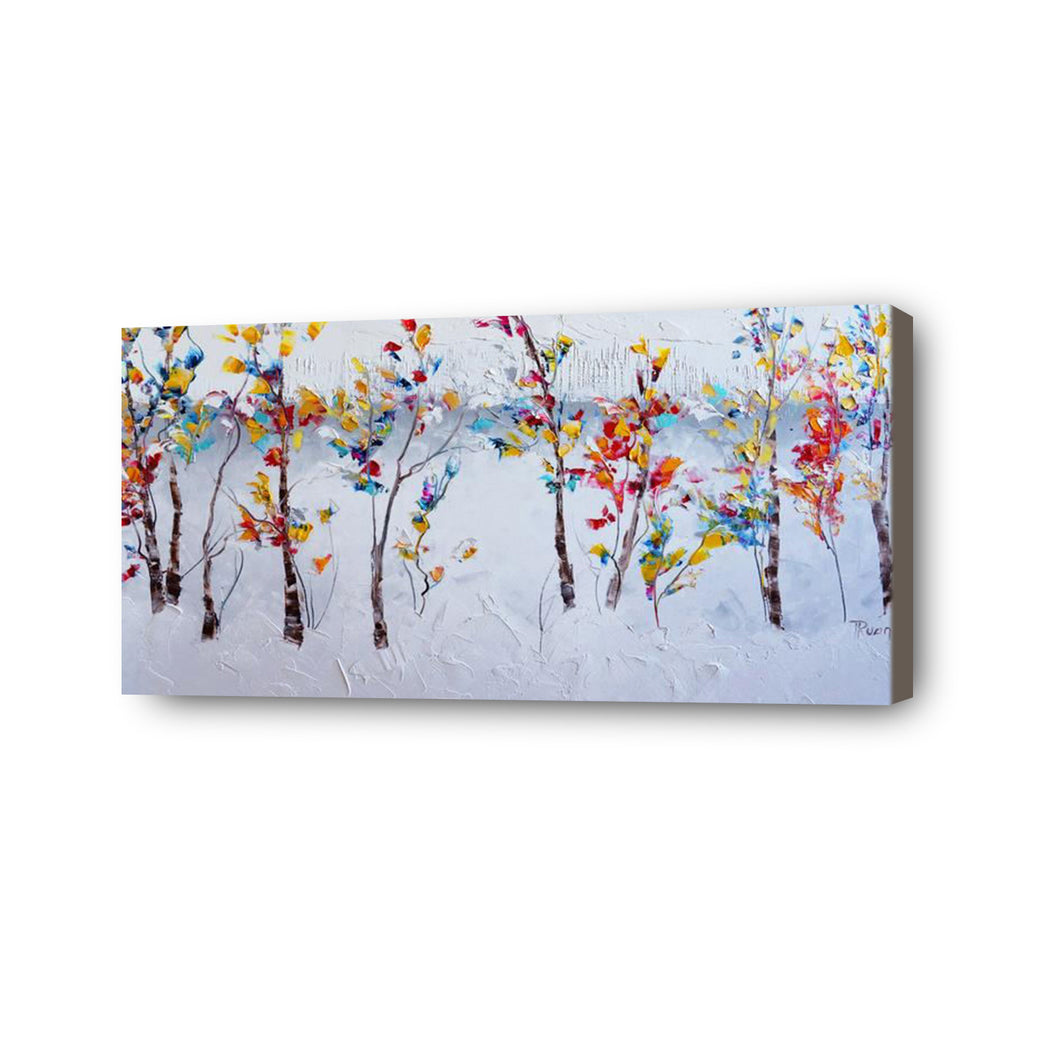Tree Hand Painted Oil Painting / Canvas Wall Art HD07738