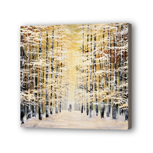 Forest Hand Painted Oil Painting / Canvas Wall Art UK HD07743