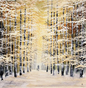 Forest Hand Painted Oil Painting / Canvas Wall Art UK HD07743