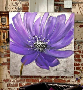 Flower Hand Painted Oil Painting / Canvas Wall Art UK HD07747