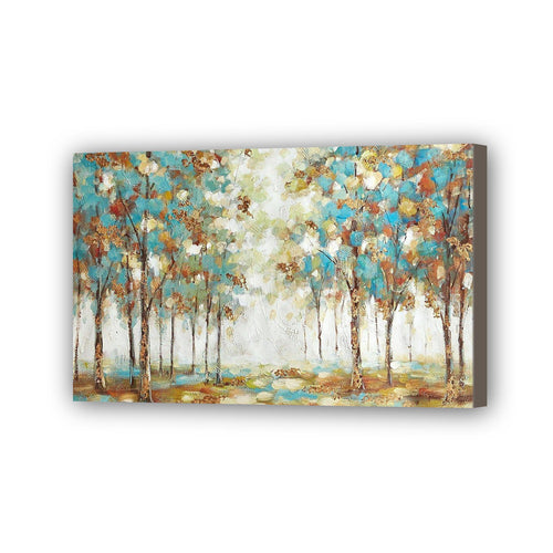 Tree Hand Painted Oil Painting / Canvas Wall Art UK HD07765