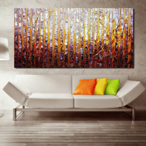 Abstract Hand Painted Oil Painting / Canvas Wall Art HD07775