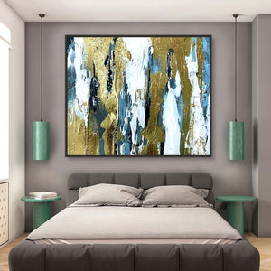 Abstract Hand Painted Oil Painting / Canvas Wall Art HD07807