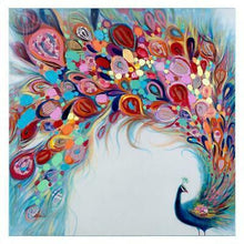 Load image into Gallery viewer, Peacock Hand Painted Oil Painting / Canvas Wall Art UK HD07814

