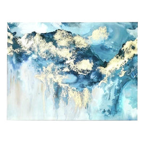Abstract Hand Painted Oil Painting / Canvas Wall Art UK HD07827