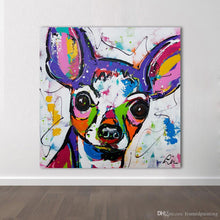 Load image into Gallery viewer, Dog Hand Painted Oil Painting / Canvas Wall Art UK HD08100
