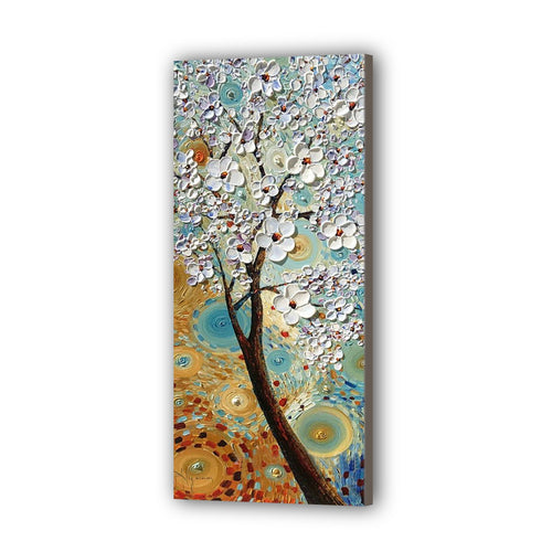 Tree Hand Painted Oil Painting / Canvas Wall Art UK HD08105