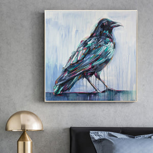Bird Hand Painted Oil Painting / Canvas Wall Art HD08108