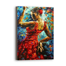 Load image into Gallery viewer, Woman Hand Painted Oil Painting / Canvas Wall Art UK HD08112
