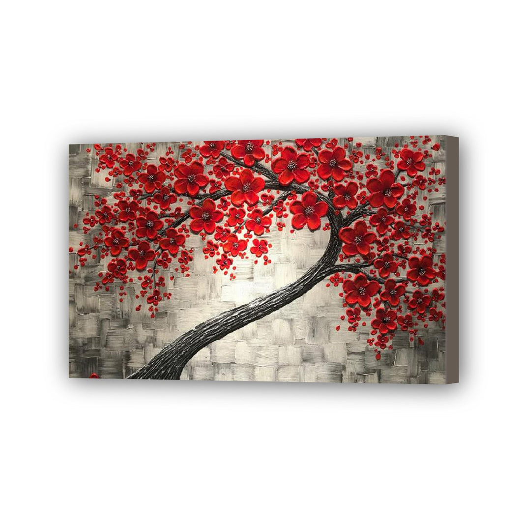 Tree Hand Painted Oil Painting / Canvas Wall Art UK HD08114