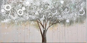 Tree Hand Painted Oil Painting / Canvas Wall Art UK HD08115