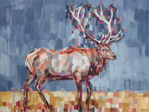 Deer Hand Painted Oil Painting / Canvas Wall Art UK HD08119