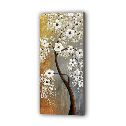 Tree Hand Painted Oil Painting / Canvas Wall Art UK HD08121