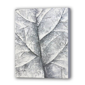 Leaf Hand Painted Oil Painting / Canvas Wall Art UK HD08127