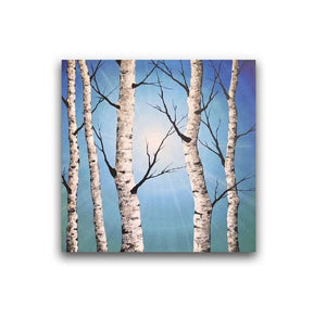 Tree Hand Painted Oil Painting / Canvas Wall Art UK HD08146