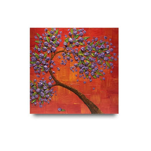 Tree Hand Painted Oil Painting / Canvas Wall Art UK HD08147