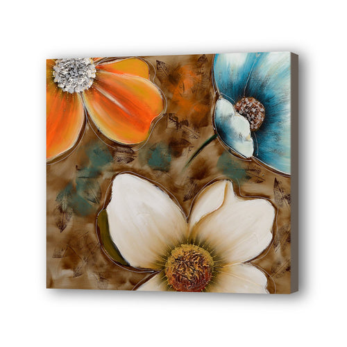 Flower Hand Painted Oil Painting / Canvas Wall Art UK HD08155