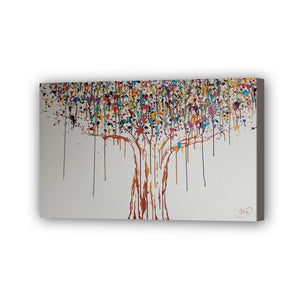 Tree Hand Painted Oil Painting / Canvas Wall Art UK HD08170