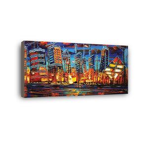 Abstract Art Hand Painted Oil Painting / Canvas Wall Art UK HD08171