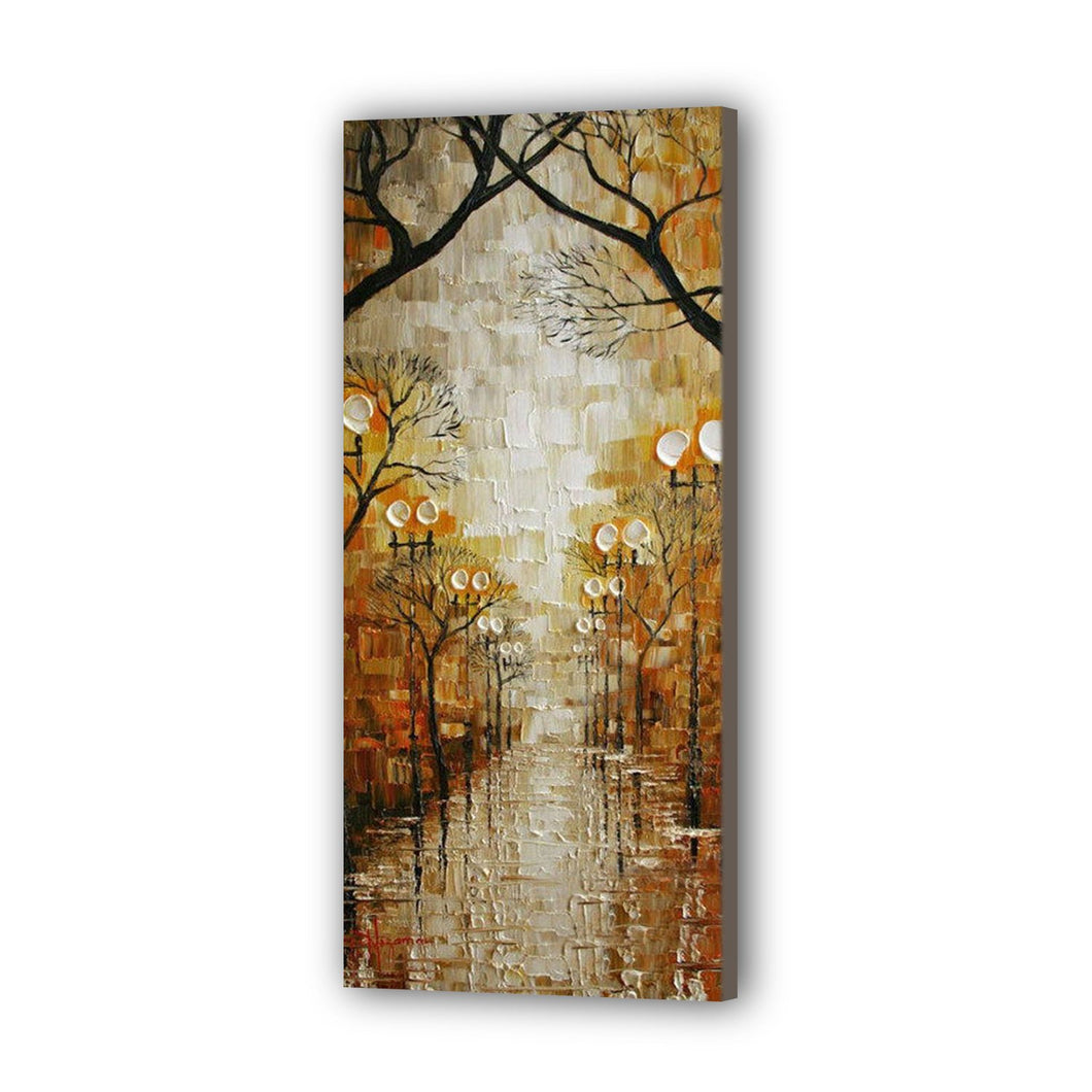 Street Hand Painted Oil Painting / Canvas Wall Art UK HD08179