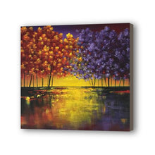 Load image into Gallery viewer, Forest Hand Painted Oil Painting / Canvas Wall Art UK HD08181
