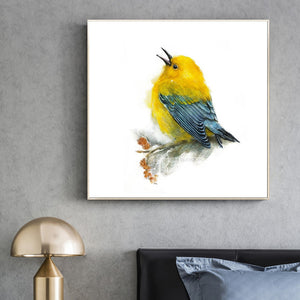 Bird Hand Painted Oil Painting / Canvas Wall Art HD08182