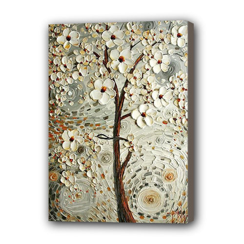 Abstract Art Tree Hand Painted Oil Painting / Canvas Wall Art UK HD08189