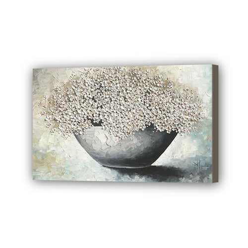 Flower Hand Painted Oil Painting / Canvas Wall Art UK HD08200