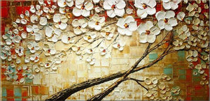 Flower Hand Painted Oil Painting / Canvas Wall Art UK HD08207