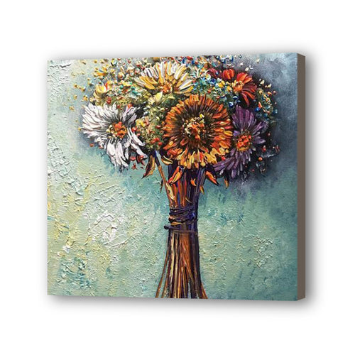 Flower Hand Painted Oil Painting / Canvas Wall Art UK HD08212