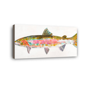 Fish Hand Painted Oil Painting / Canvas Wall Art HD08222
