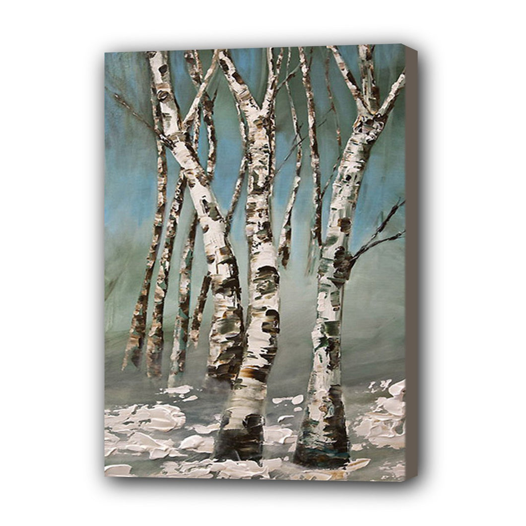 Tree Hand Painted Oil Painting / Canvas Wall Art UK HD08307