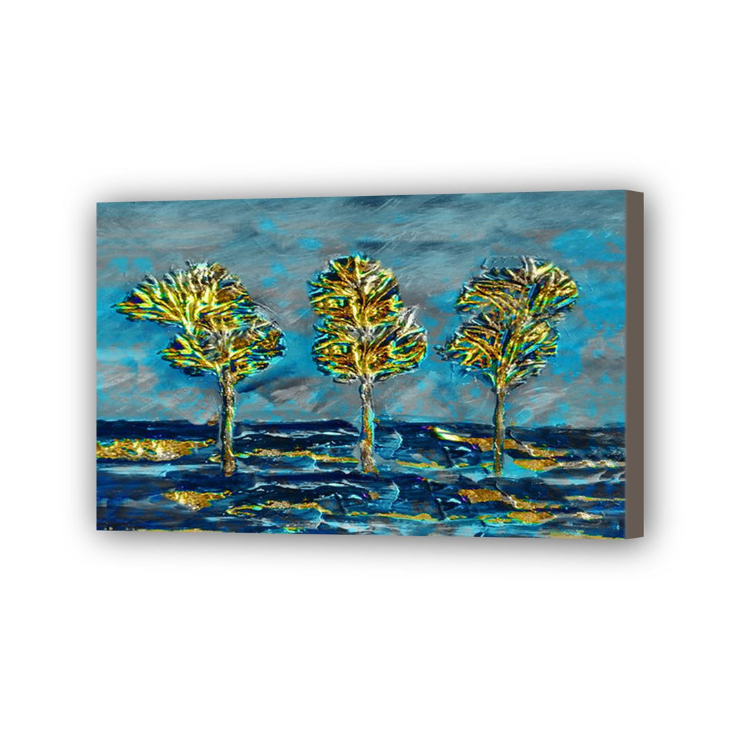 Tree Hand Painted Oil Painting / Canvas Wall Art UK HD08316