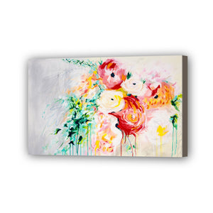 Flower Hand Painted Oil Painting / Canvas Wall Art UK HD08318