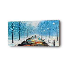 Street Hand Painted Oil Painting / Canvas Wall Art HD08343