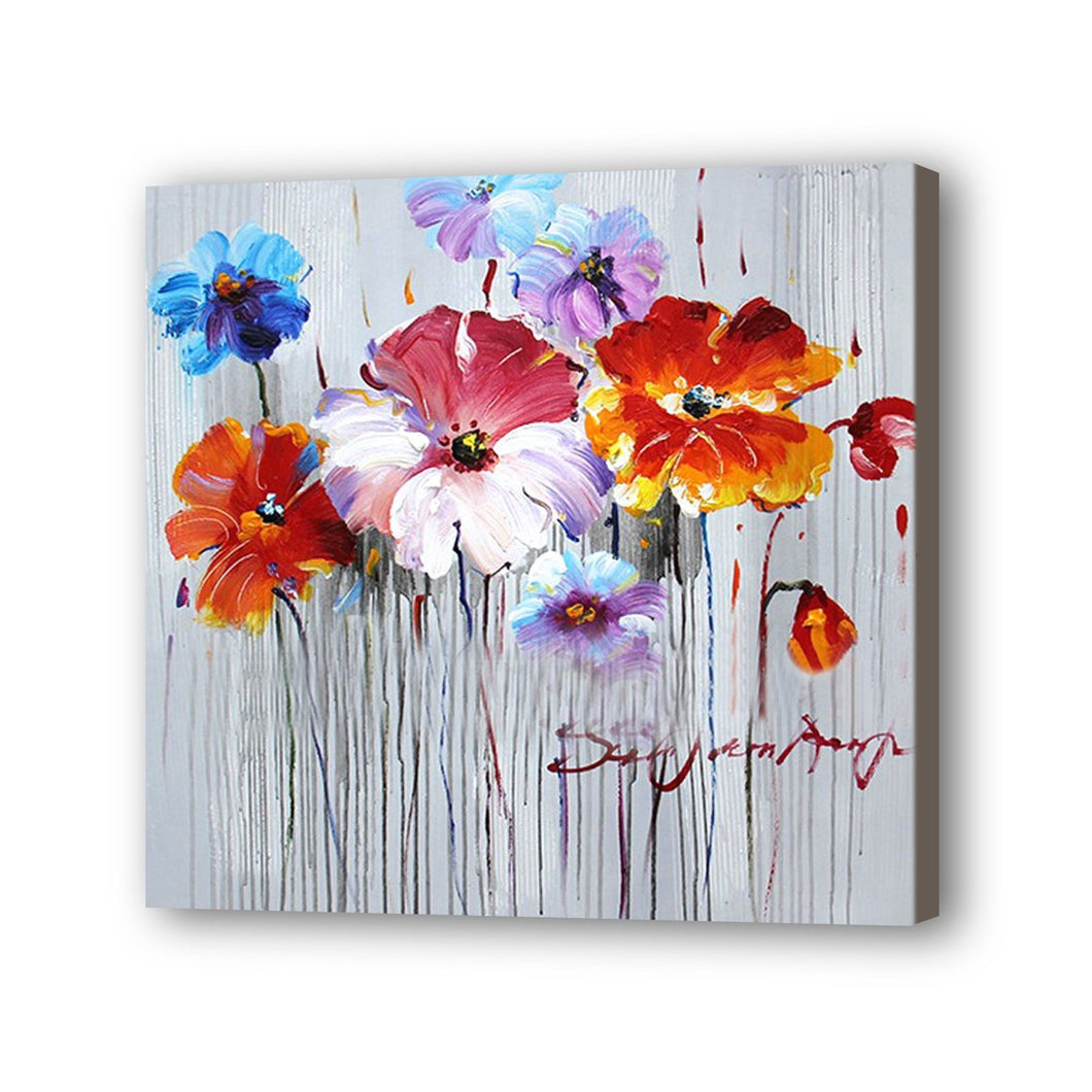 Flower Hand Painted Oil Painting / Canvas Wall Art UK HD08347