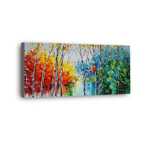 Forest Hand Painted Oil Painting / Canvas Wall Art HD08349