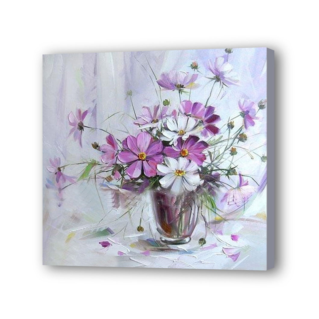 Flower Hand Painted Oil Painting / Canvas Wall Art UK HD08353